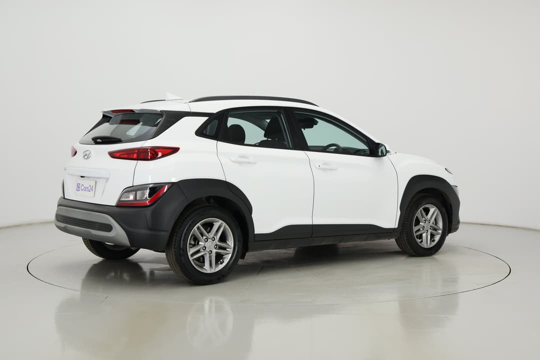 2021 Hyundai Kona (FWD), Automatic, 56914 km, Right Back Diagonal (45- Degree) View