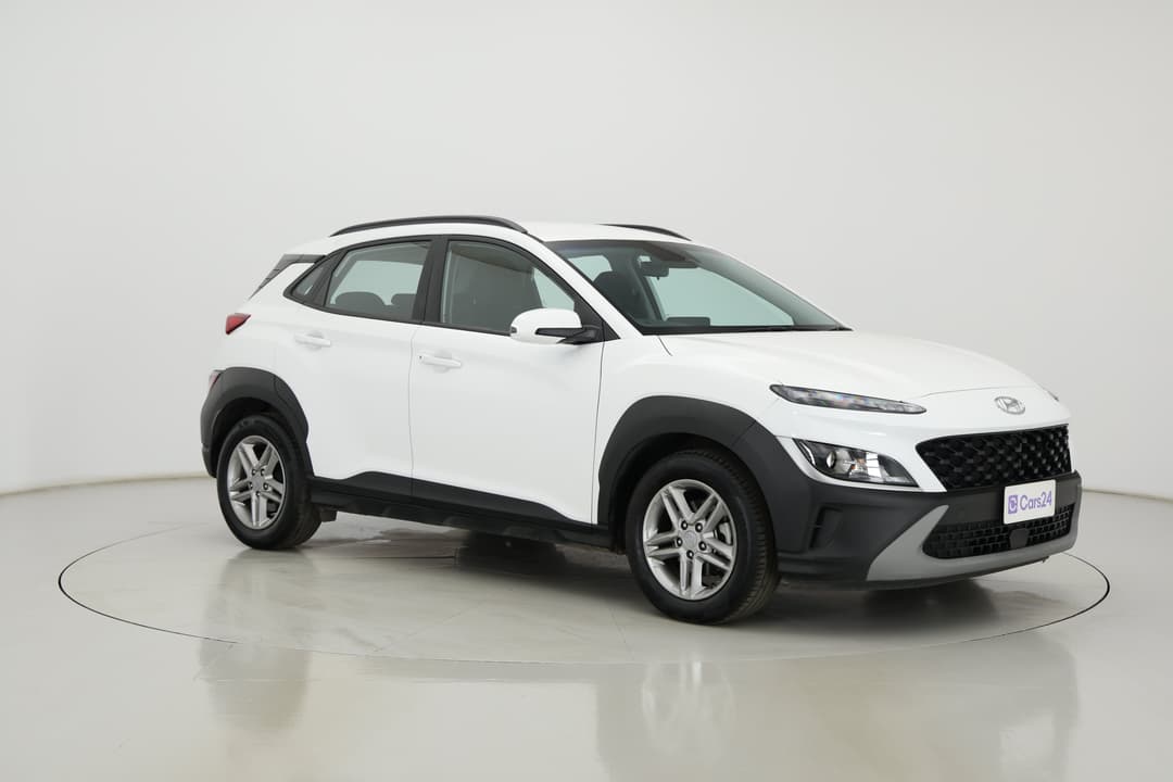 2021 Hyundai Kona (FWD), Automatic, 56914 km, Right Front Diagonal (45- Degree) View