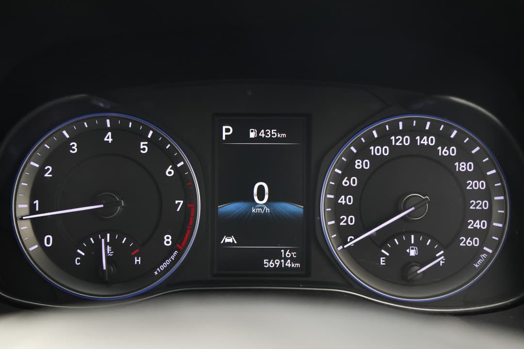 2021 Hyundai Kona (FWD), Automatic, 56914 km, Odometer View