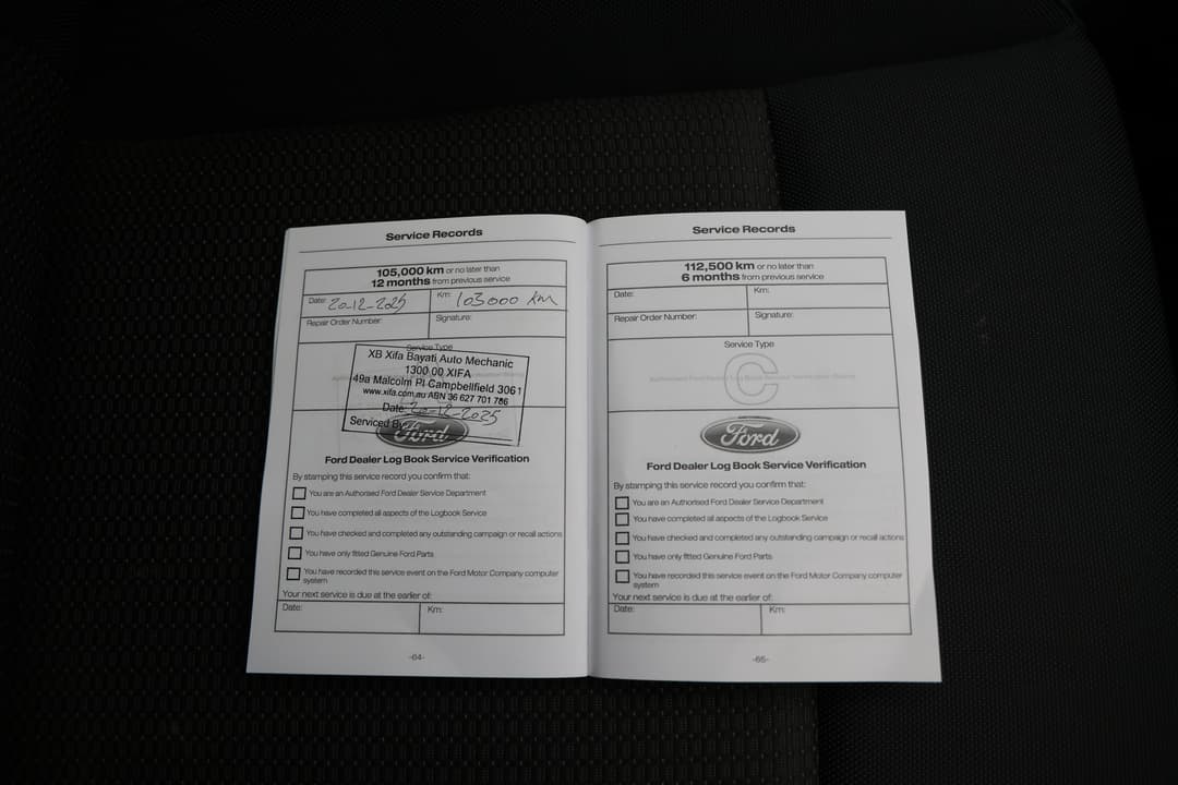 2016 Ford Everest Trend, Automatic, 110287 km, Service History