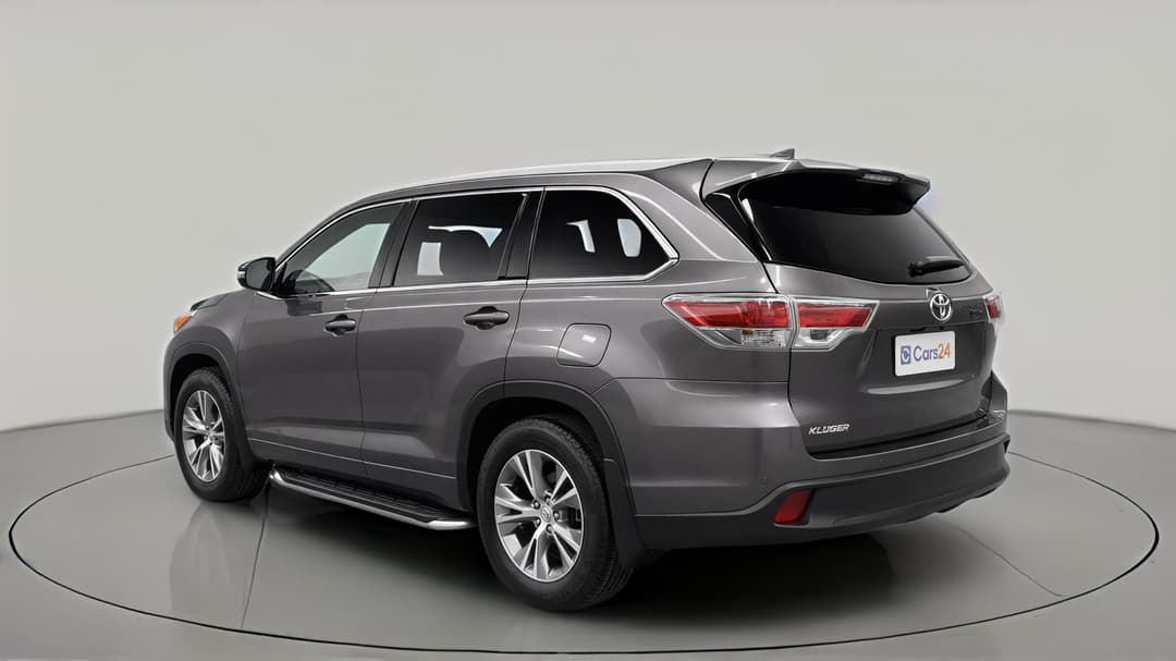 2015 Toyota Kluger Gxl (4x2), Automatic, 119669 km, Left Back Diagonal (45- Degree) View