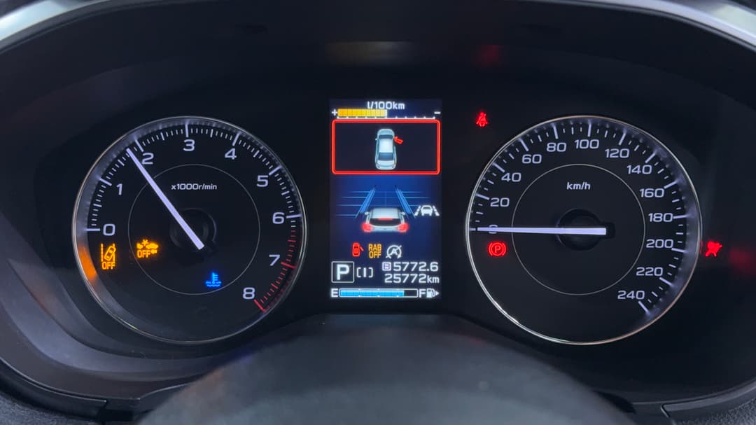 2021 Subaru Impreza 2.0i-s (AWD), Automatic, 25000 km, Odometer View