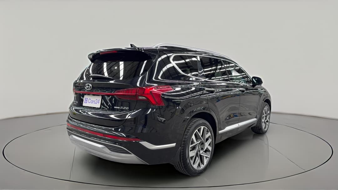 2023 Hyundai Santa Fe Highlander Crdi (AWD), Automatic, 44347 km, Right Back Diagonal (45- Degree) View
