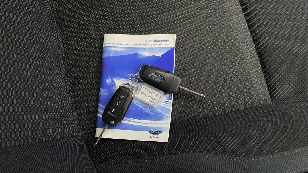 2016 Ford Everest Trend (rwd), Automatic, 89089 km, Key Close-up