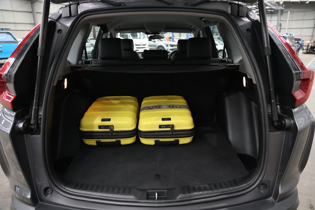 2021 Honda CR-V Vti L (AWD) 5 Seats, Automatic, 96688 km, Boot Inside View with Luggage