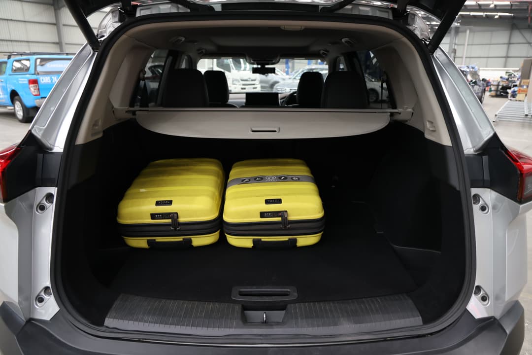 2023 Nissan X-trail Ti (4WD) E-power (hybrid), Automatic, 57144 km, Boot Inside View with Luggage