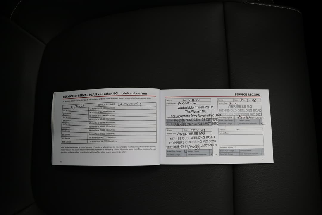 2023 MG ZS Excite, Automatic, 31583 km, Service History