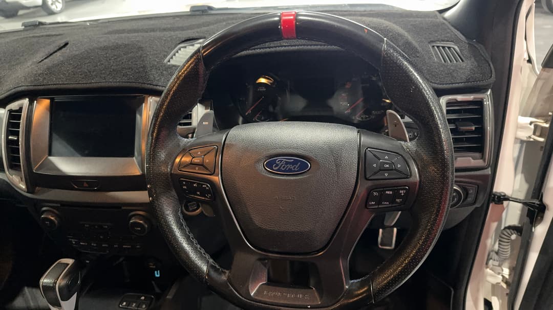 2021 Ford Ranger Raptor 2.0 (4x4), Automatic, 70268 km, Steering Wheel Close-up