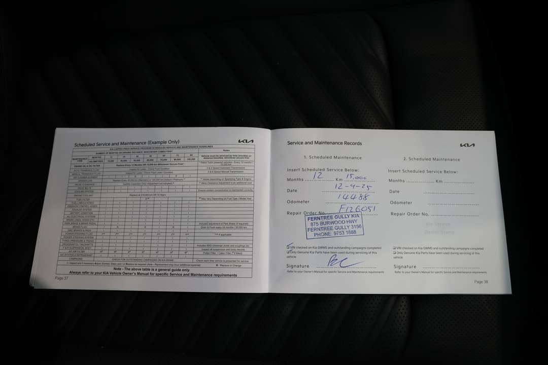 2024 Kia Sorento Gt-line 7 Seat, Automatic, 26183 km, Service History