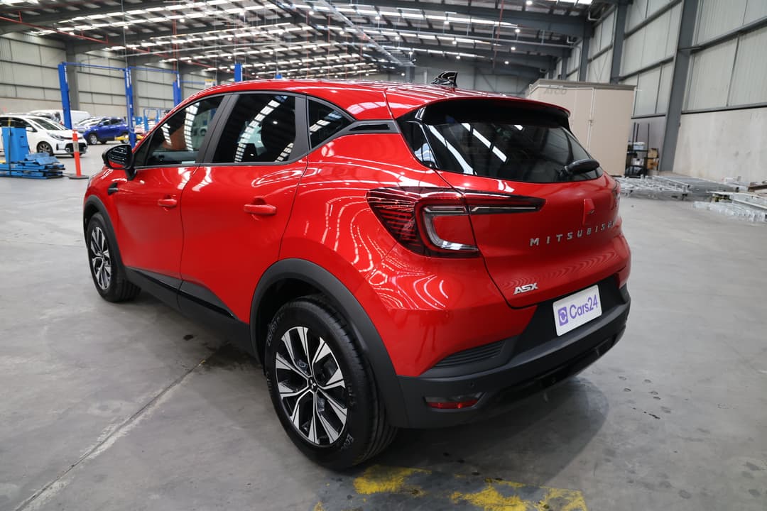 2025 Mitsubishi ASX Ls (2WD), Automatic, 3205 km, Left Back Diagonal (45- Degree) View