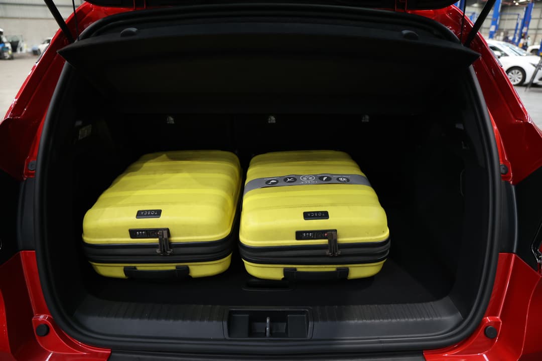2025 Mitsubishi ASX Ls (2WD), Automatic, 3205 km, Boot Inside View with Luggage
