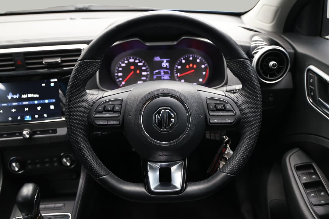 2023 MG ZS Excite, Automatic, 34503 km, Steering Wheel Close-up