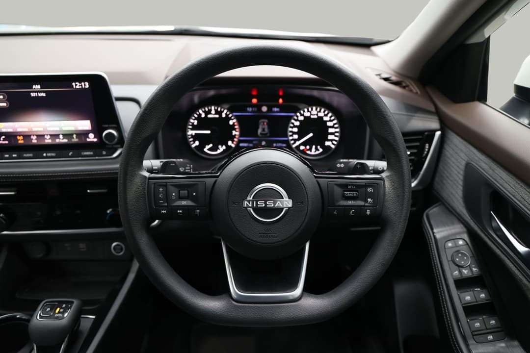 2023 Nissan X-trail St (4WD) 7 Seat, Automatic, 49581 km, Steering Wheel Close-up