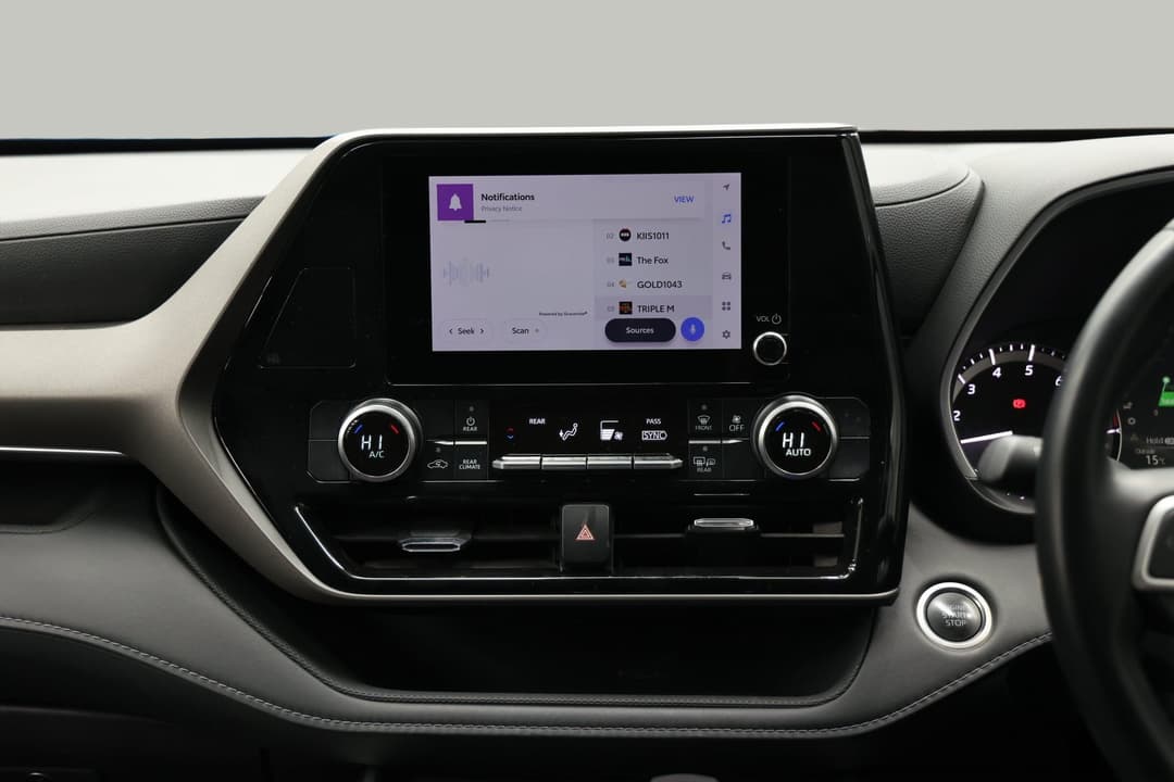 2024 Toyota Kluger Gx AWD, Automatic, 43440 km, Center Console