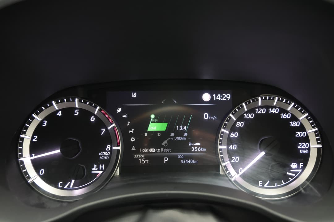 2024 Toyota Kluger Gx AWD, Automatic, 43440 km, Odometer View