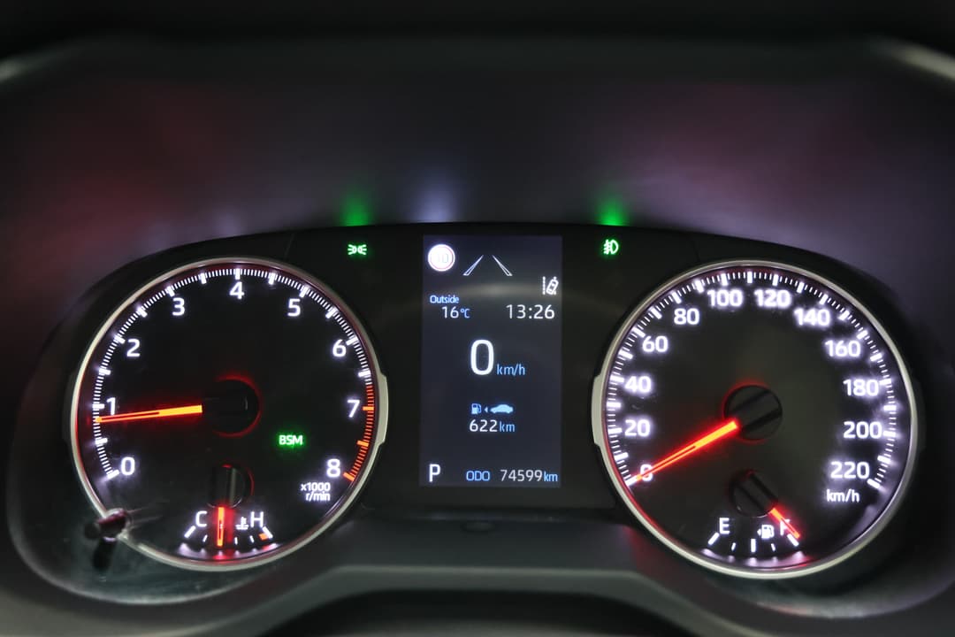 2022 Toyota RAV4 Gxl (2WD), Automatic, 74599 km, Odometer View