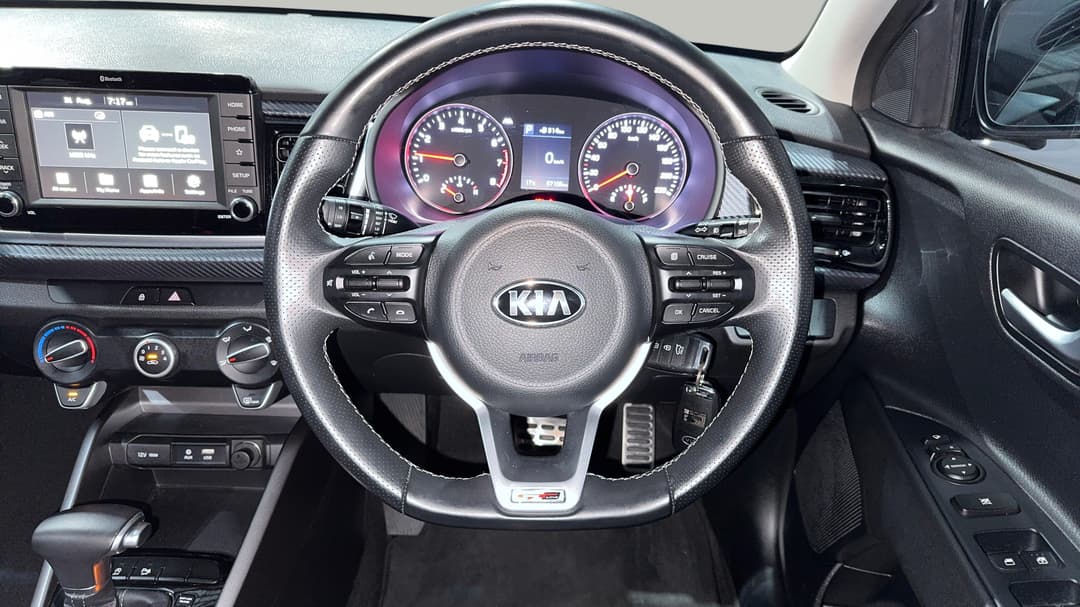 2019 Kia Rio Gt-line, Automatic, 57105 km, Steering Wheel Close-up