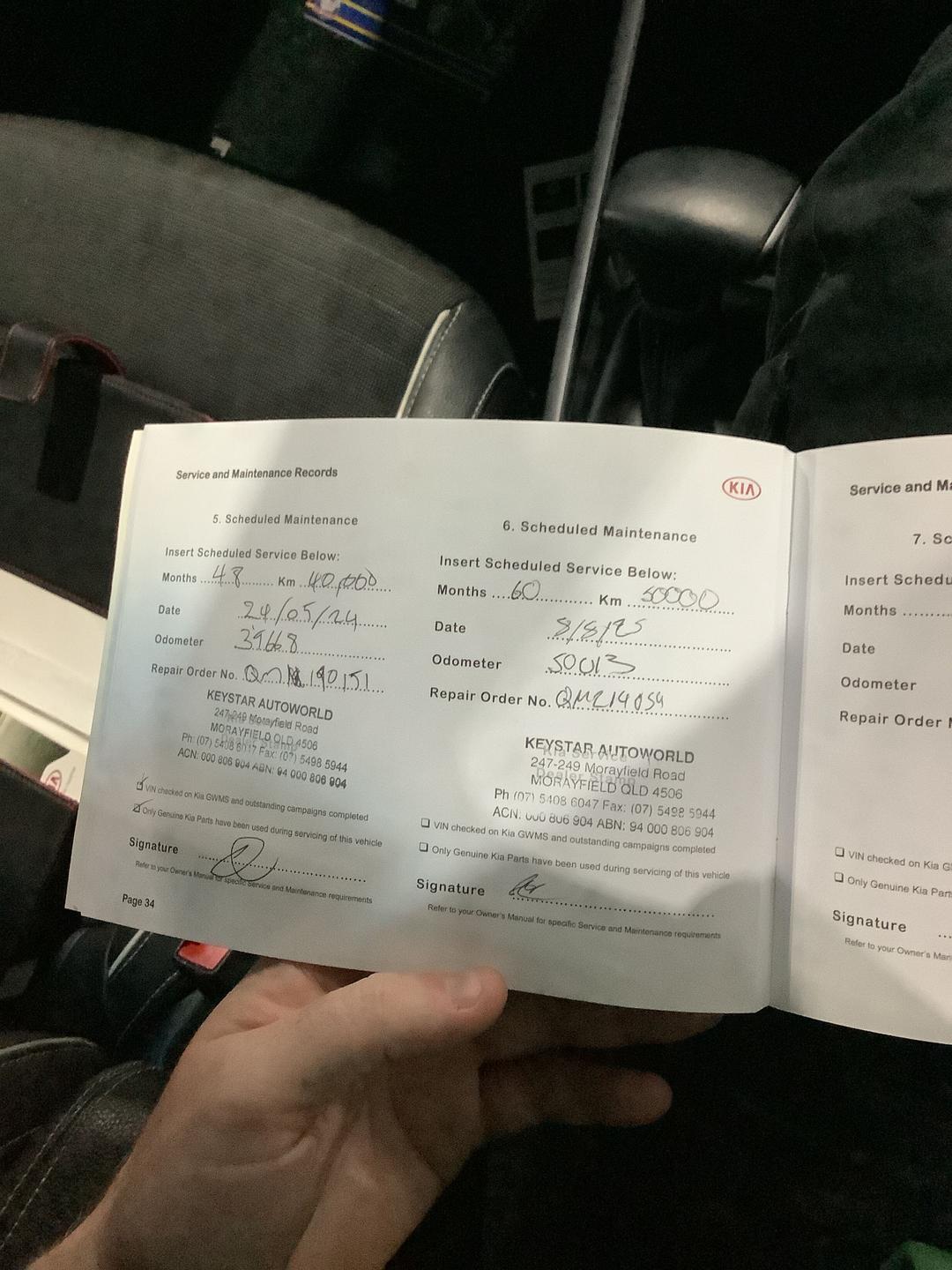 2019 Kia Rio Gt-line, Automatic, 57105 km, Service History