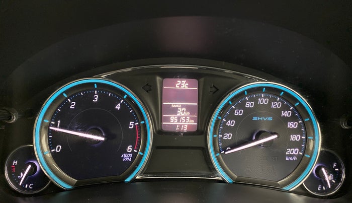2016 Maruti Ciaz ZDI+ SHVS RS MT, Diesel, Manual, 95,195 km, Odometer Image