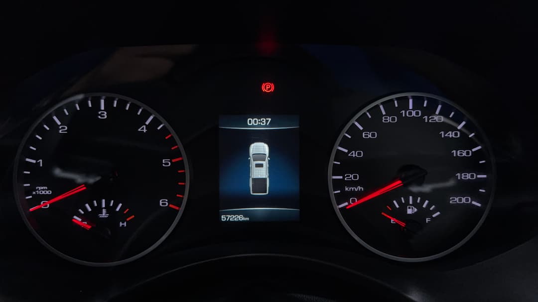 2021 GWM Ute Cannon-l (4x4), Automatic, 57226 km, Odometer View