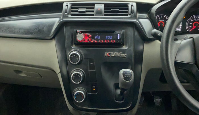 2016 Mahindra Kuv100 K4 6 STR, Petrol, Manual, 18,437 km, Air Conditioner