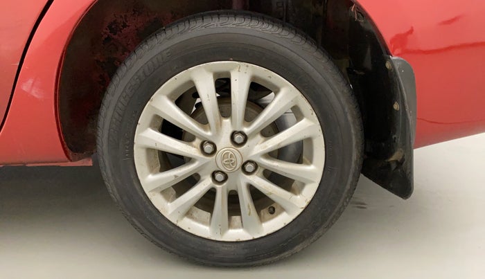 2011 Toyota Etios V, Petrol, Manual, 81,877 km, Left Rear Wheel