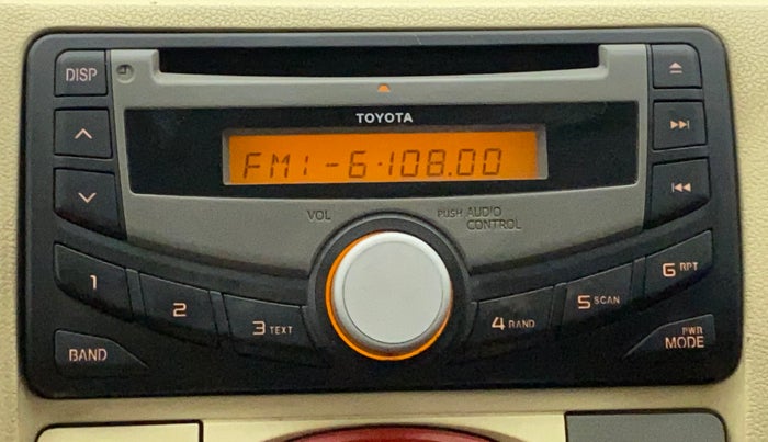 2011 Toyota Etios V, Petrol, Manual, 81,877 km, Infotainment System