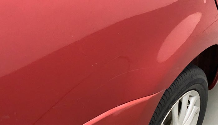 2011 Toyota Etios V, Petrol, Manual, 81,877 km, Right quarter panel - Minor scratches