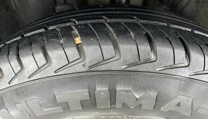 2019 Datsun Redi Go A, Petrol, Manual, 38,846 km, Left Front Tyre Tread