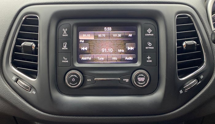 2018 Jeep Compass 2.0 LONGITUDE, Diesel, Manual, 90,912 km, Infotainment System