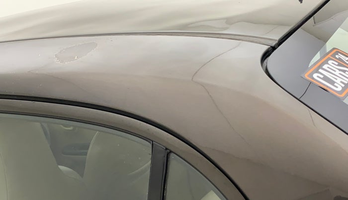 2015 Honda Amaze 1.2L I-VTEC S, Petrol, Manual, 50,463 km, Left C pillar - Slightly dented