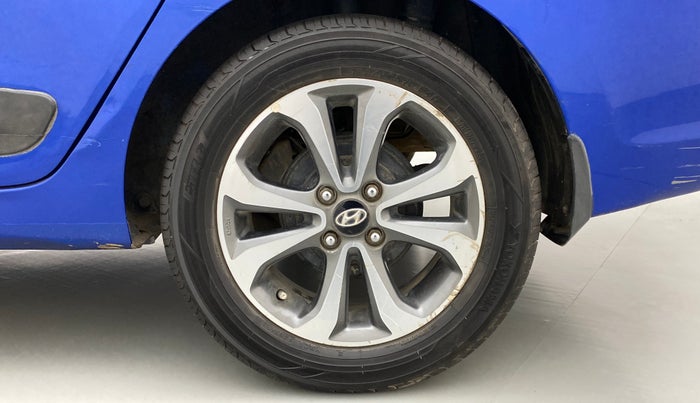 2014 Hyundai Xcent SX 1.2 OPT, Petrol, Manual, 61,130 km, Left Rear Wheel