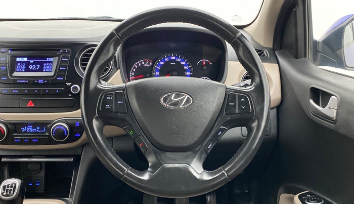 2014 Hyundai Xcent SX 1.2 OPT, Petrol, Manual, 61,130 km, Steering Wheel Close Up