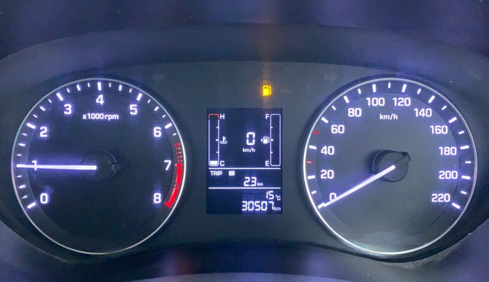 2015 Hyundai Elite i20 Sportz(O) 1.2 VTVT MT, Petrol, Manual, 30,507 km, Odometer Image