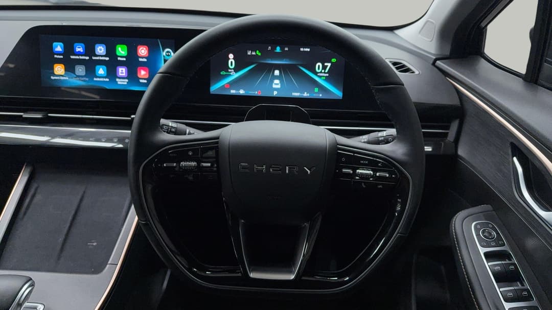 2024 Chery Omoda 5 Fx, Automatic, 17227 km, Steering Wheel Close-up