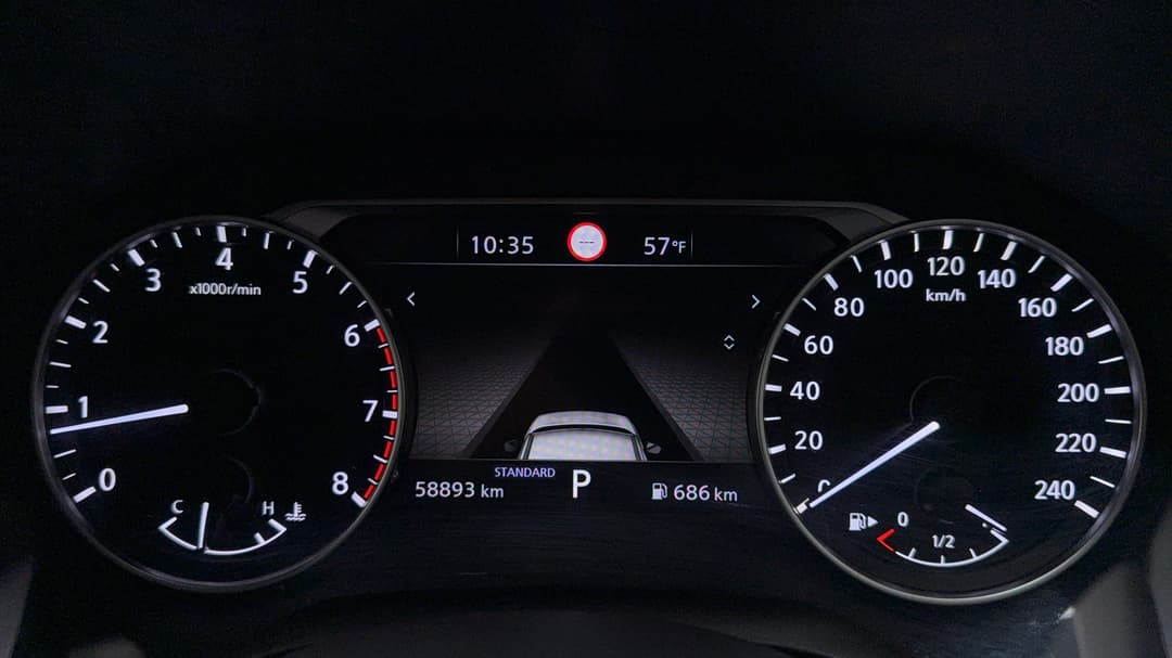 2024 Nissan X-trail St (2WD), Automatic, 58893 km, Odometer View