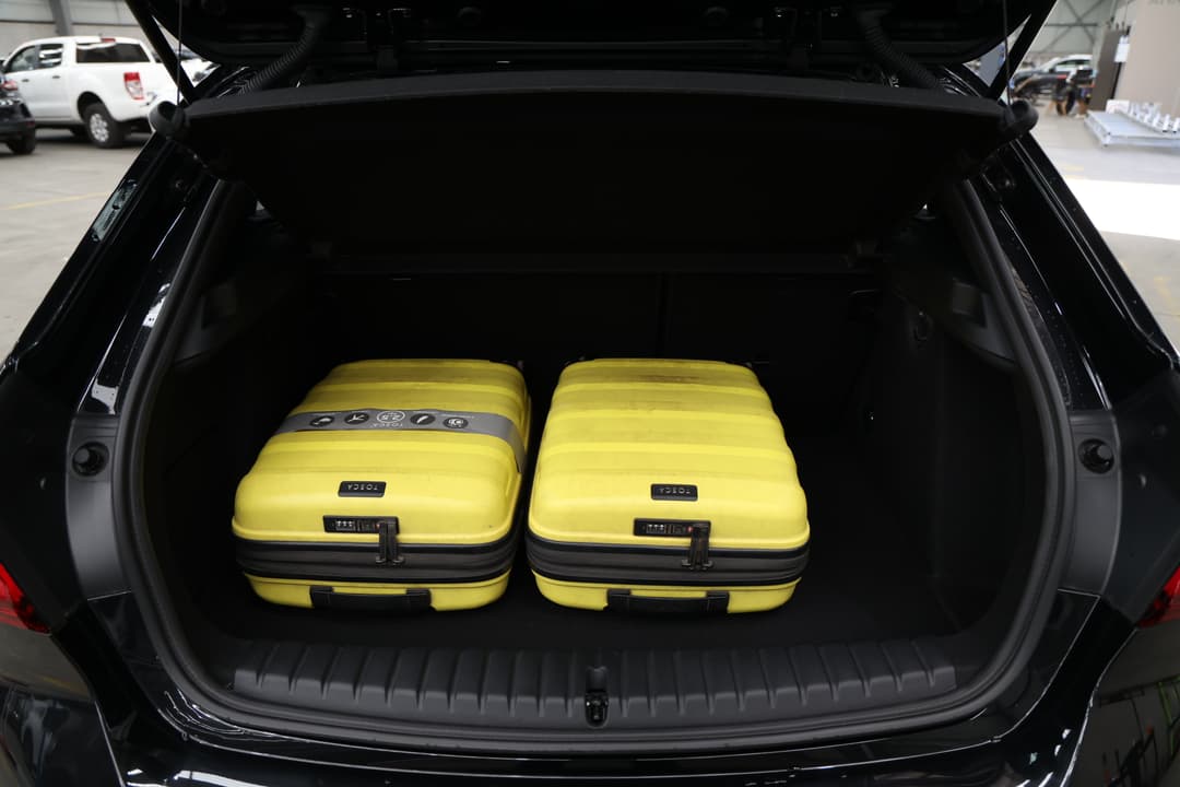 2021 BMW 1 18i M Sport, Automatic, 54467 km, Boot Inside View with Luggage