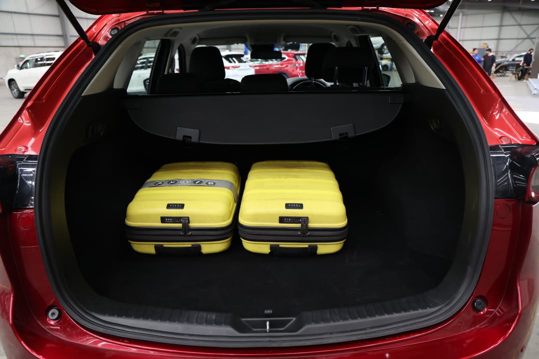 2018 Mazda CX-5 Maxx Sport (4x2) (5yr), Automatic, 107290 km, Boot Inside View with Luggage