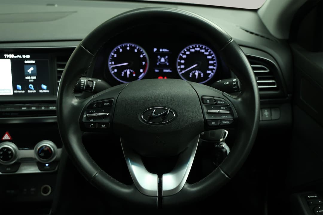 2019 Hyundai Elantra Active, Automatic, 39847 km, Steering Wheel Close-up
