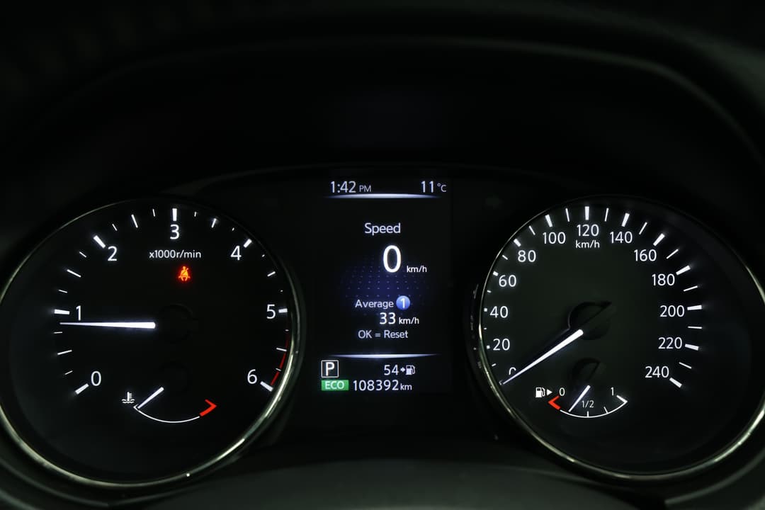2018 Nissan X-trail Tl (4WD), Automatic, 108392 km, Odometer View