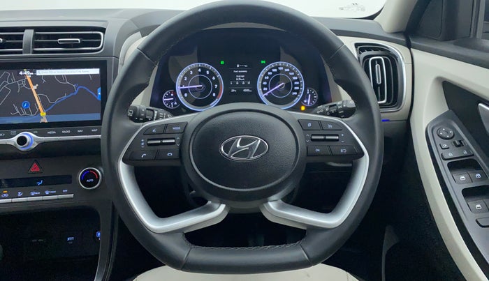 2020 Hyundai Creta SX PETROL MT, Petrol, Manual, 4,839 km, Steering Wheel Close Up