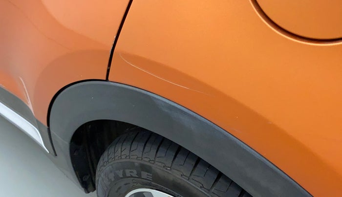 2018 Hyundai Creta SX AT 1.6 PETROL, Petrol, Automatic, 31,942 km, Left quarter panel - Minor scratches