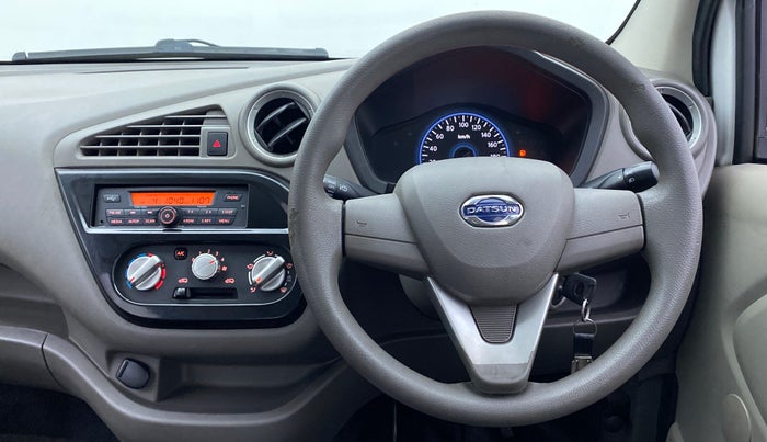 2016 Datsun Redi Go T (O), Petrol, Manual, 50,543 km, Steering Wheel Close Up