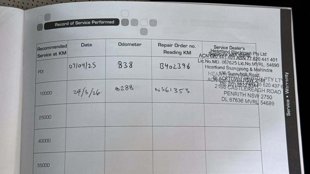 2024 Mahindra Xuv700 Ax7l, Automatic, 8513 km, Service History