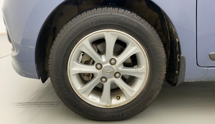 2014 Hyundai Grand i10 ASTA 1.2 KAPPA VTVT, Petrol, Manual, 62,888 km, Left Front Wheel