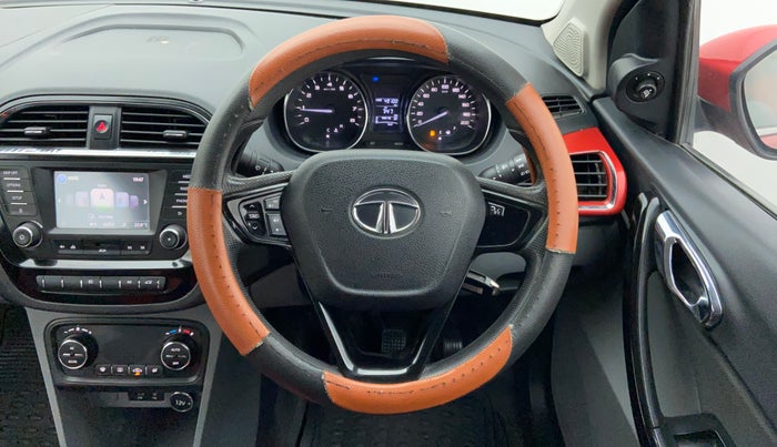2018 Tata TIGOR XZ (O) PETROL, Petrol, Manual, 49,100 km, Steering Wheel Close Up