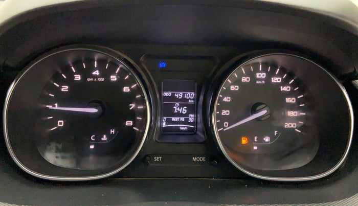 2018 Tata TIGOR XZ (O) PETROL, Petrol, Manual, 49,100 km, Odometer Image