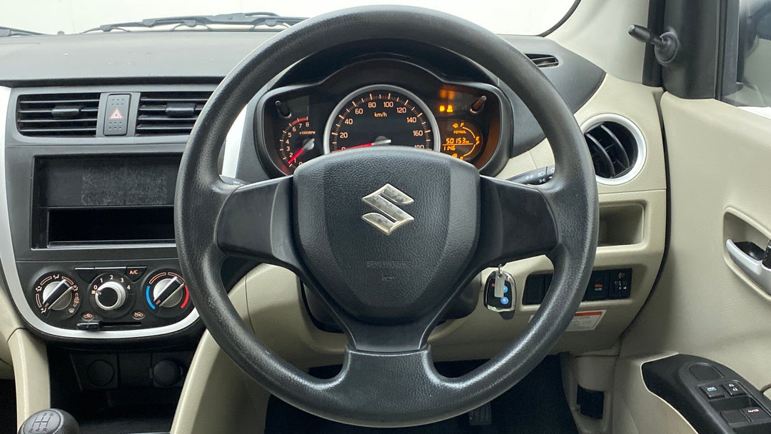 Steering Wheel Close Up