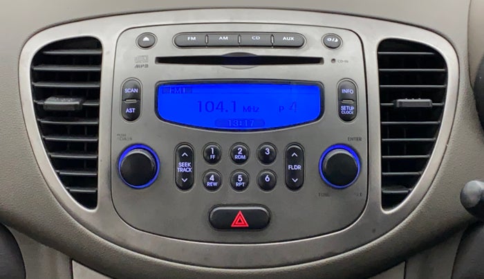 2015 Hyundai i10 SPORTZ 1.1, Petrol, Manual, 58,210 km, Infotainment System