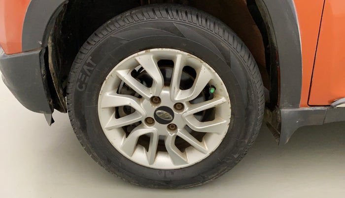 2016 Mahindra Kuv100 K8 D 6 STR, Diesel, Manual, 22,421 km, Left Front Wheel